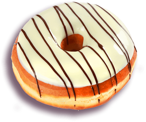 DONUT RING ΛΕΥΚΗ ΣΟΚΟΛΑΤΑ